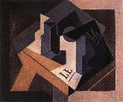 Fruit dish and bottle Juan Gris